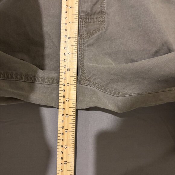 Prana Broson Pants 34x32 34x30 Gray Straight Leg High Rise Outdoor Hiking Rugged - Picture 6 of 9